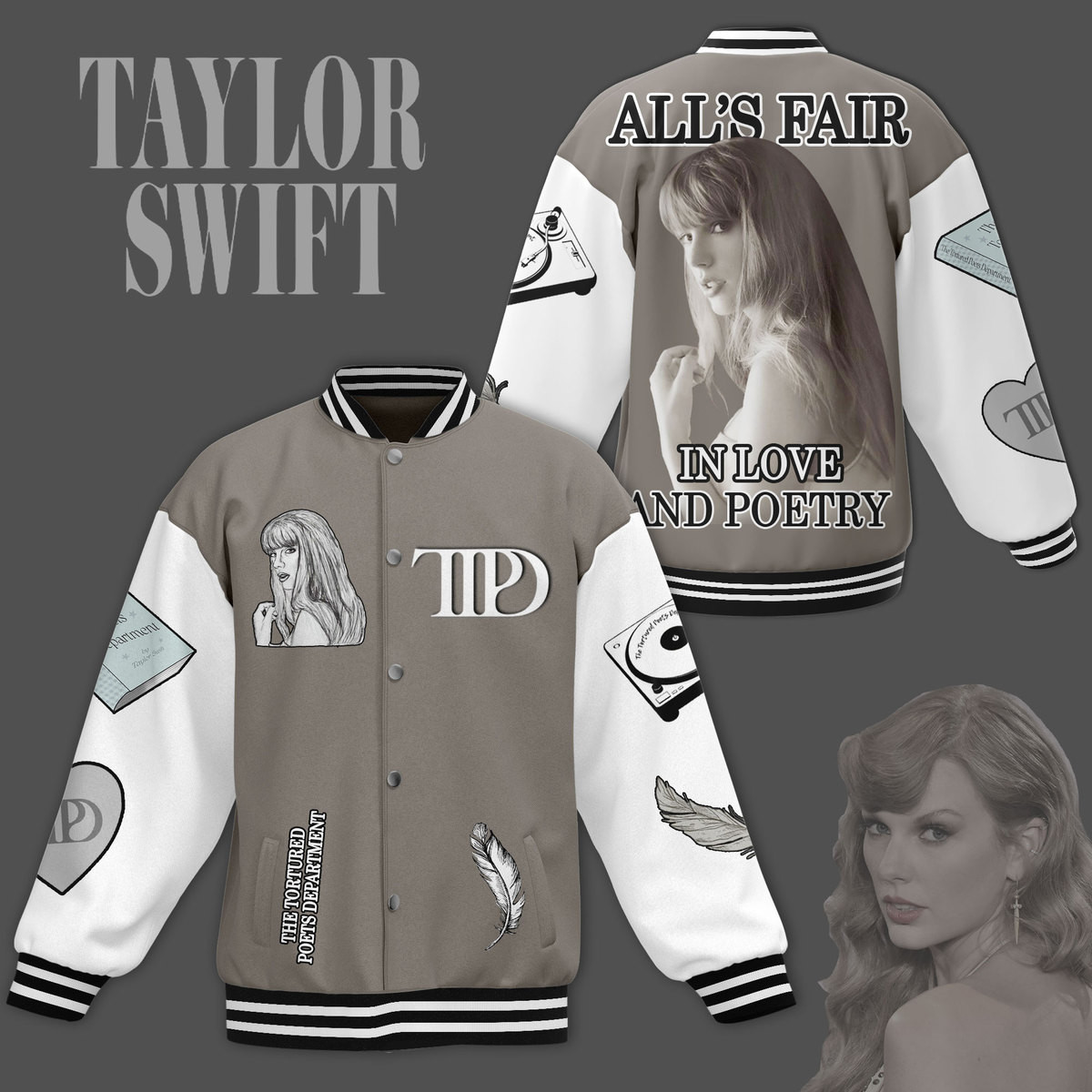 comfimerch taylor swift new bomber baseball jacket for fan ag8ot