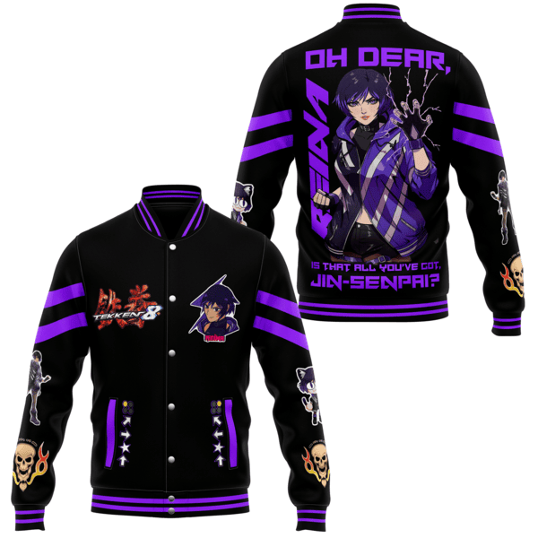 comfimerch tekken 8new bomber baseball jacket for fan yrwmf