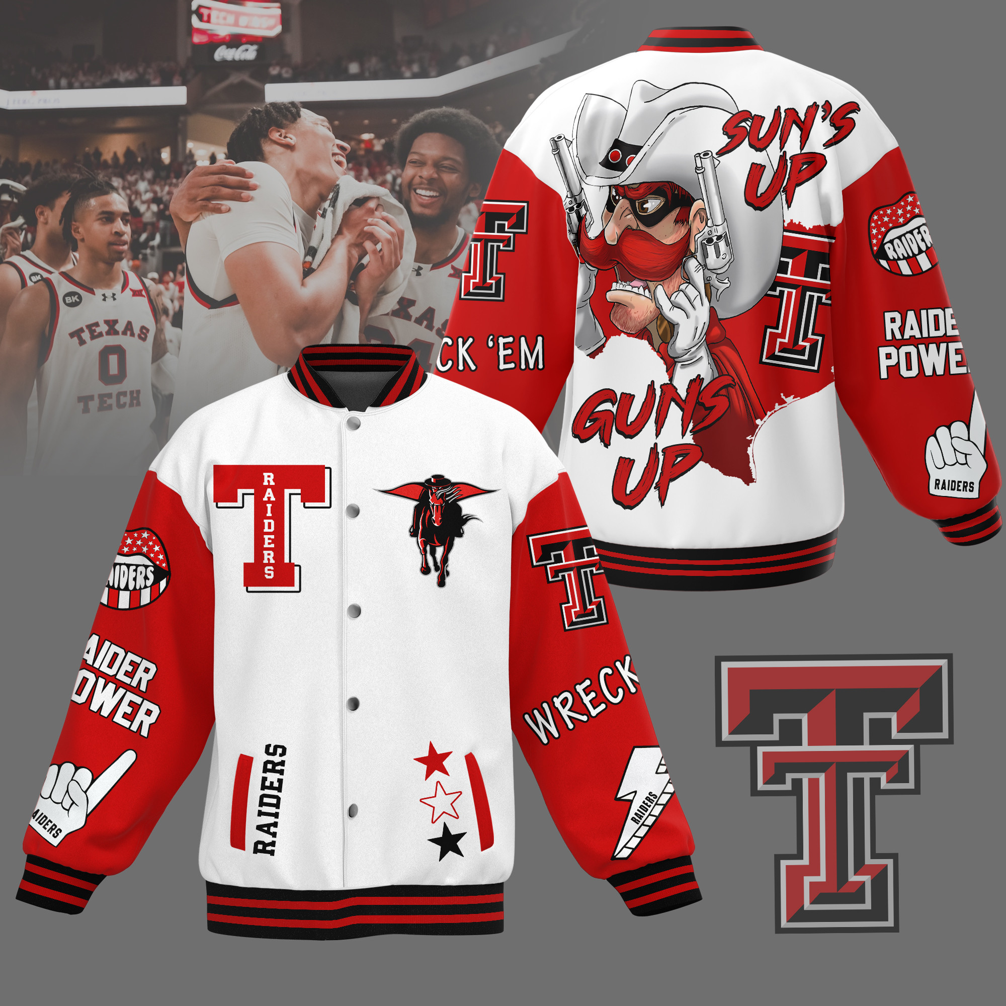 comfimerch texas tech red raiders ncaa new bomber baseball jacket for fan oasov