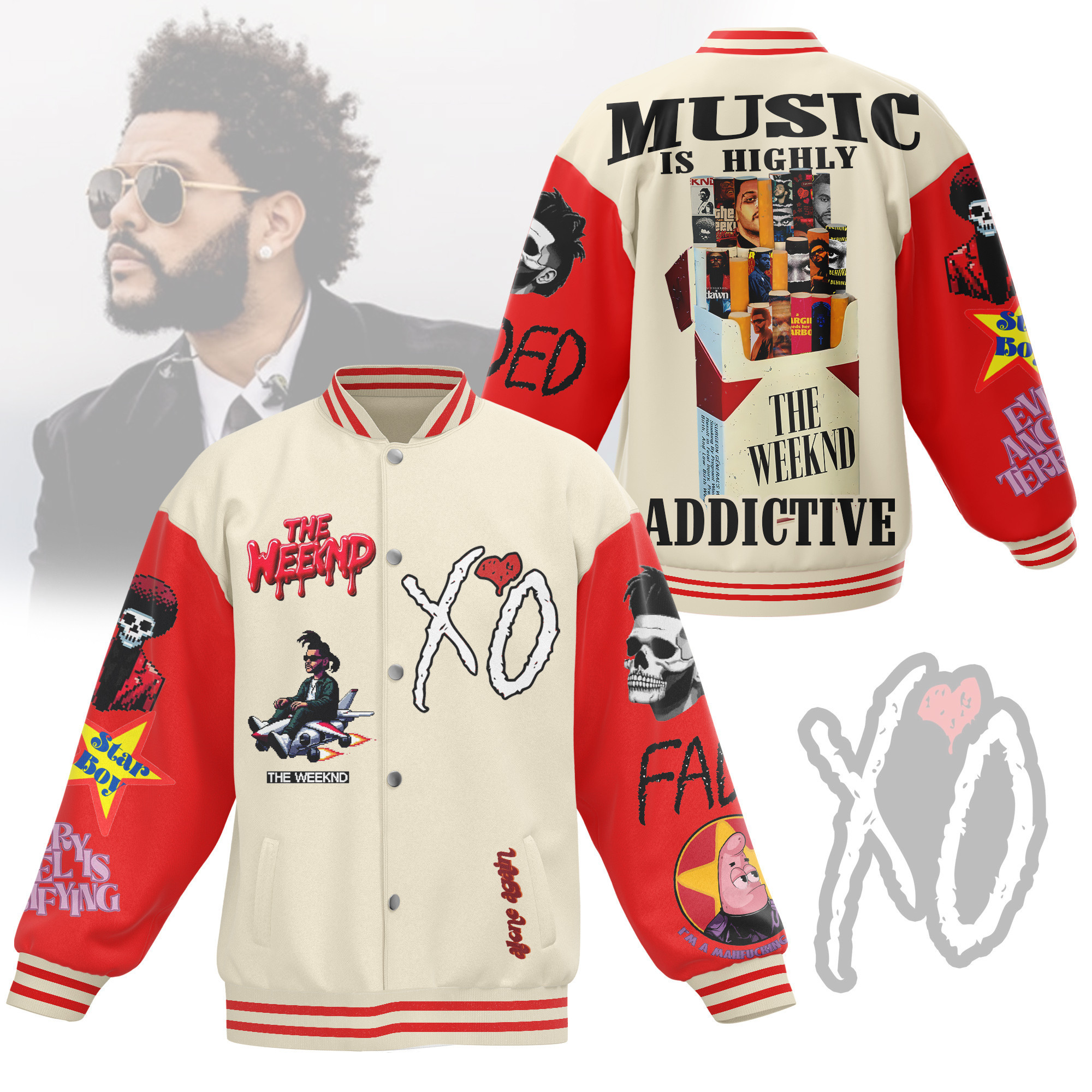 comfimerch the weekend new bomber baseball jacket for fan 4zthz