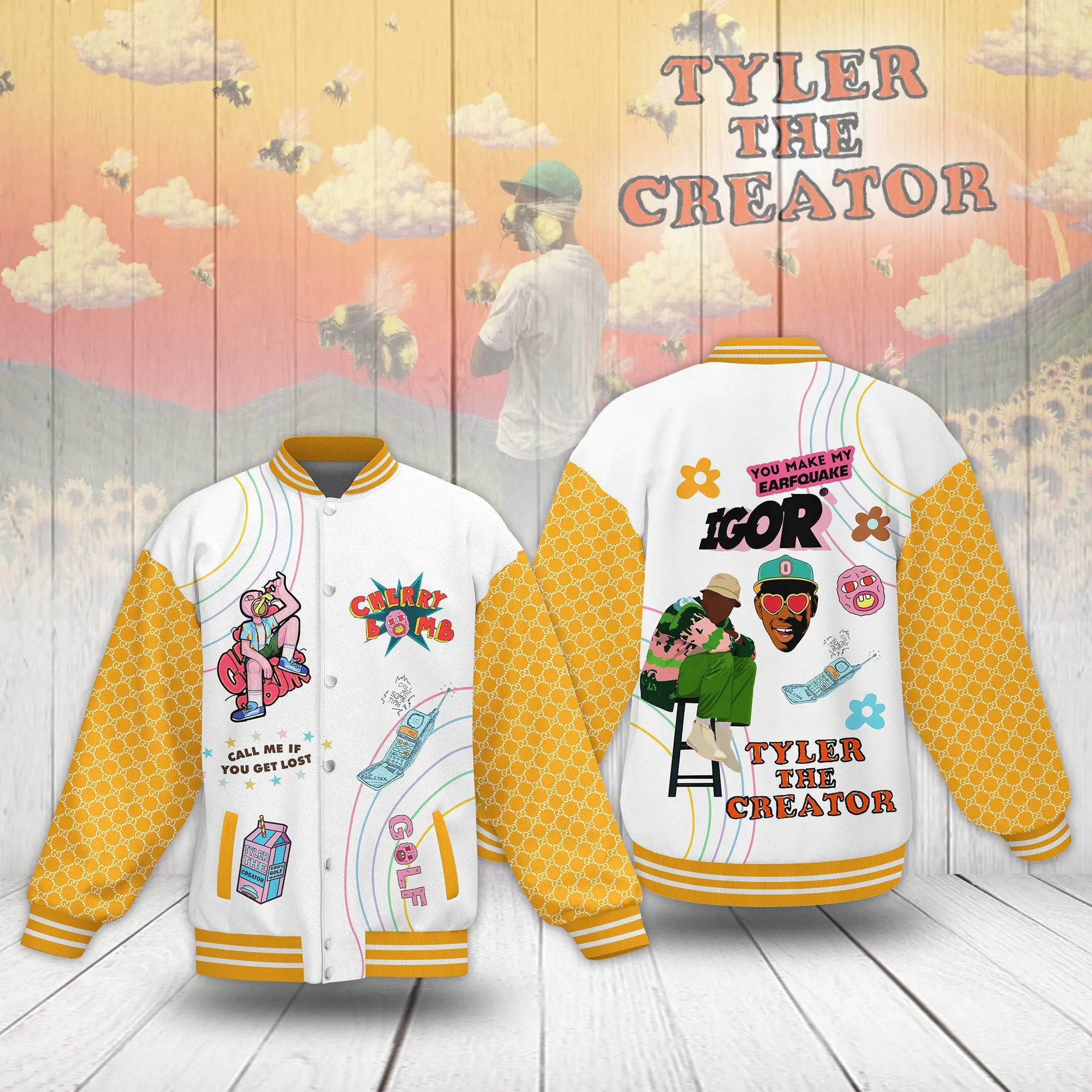comfimerch tyler the creator new bomber baseball jacket for fan ljgm7