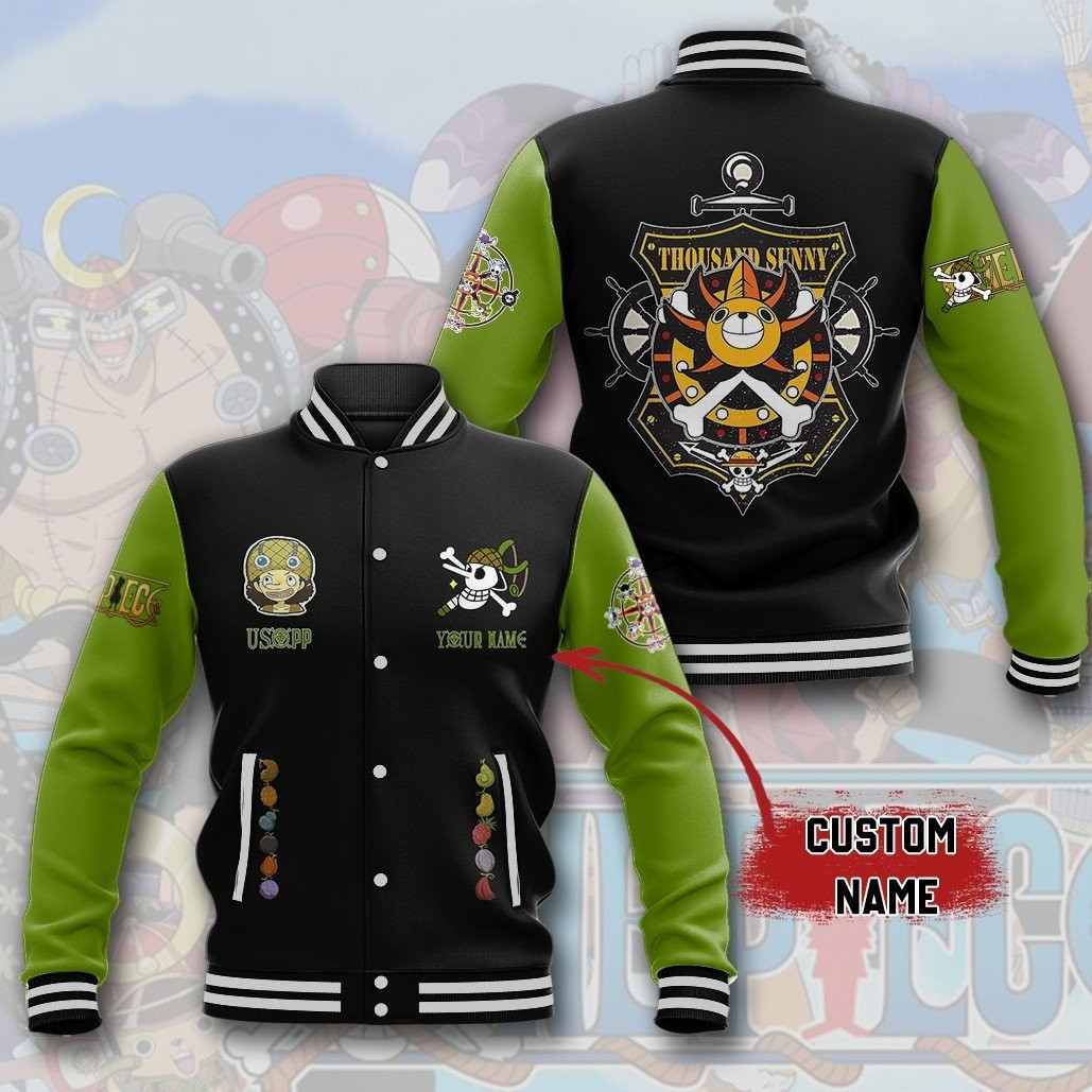 comfimerch usopp one piece new bomber baseball jacket for fan 7eycv