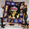 coors light quilt blanket all i need is beer funny gift qrahc