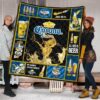 corona extra quilt blanket all i need beer lover gift kupke