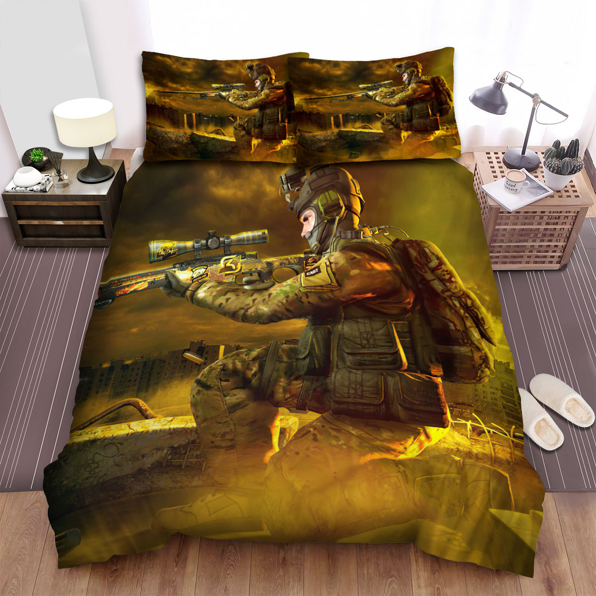 counter strike sniper rifle duvet cover bedroom sets comfortable bedding sets brlko