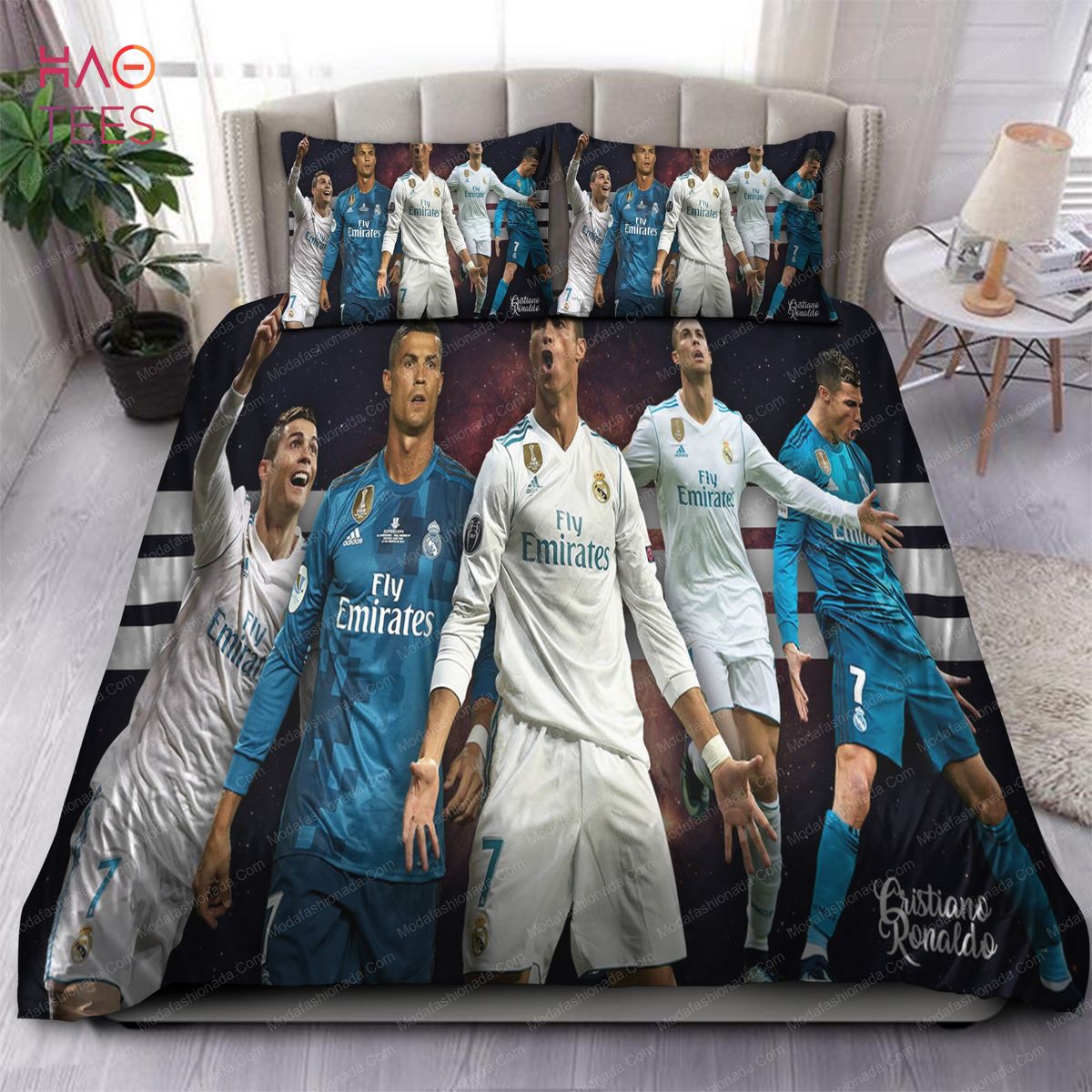 cristiano ronaldo real madrid laliga 27 bedding sets 1 IEMUC