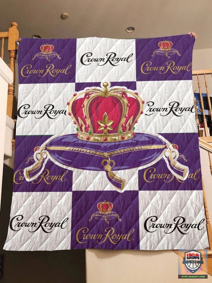 crown royal ugly quilt blanket p1gmj