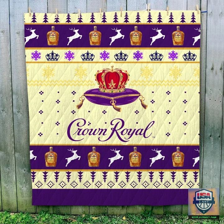 crown royal whisky ugly quilt blanket ia4v1