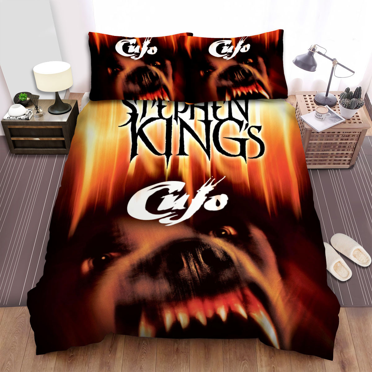 cujo ferocious bed sheets spread comforter duvet cover bedding sets fmyao