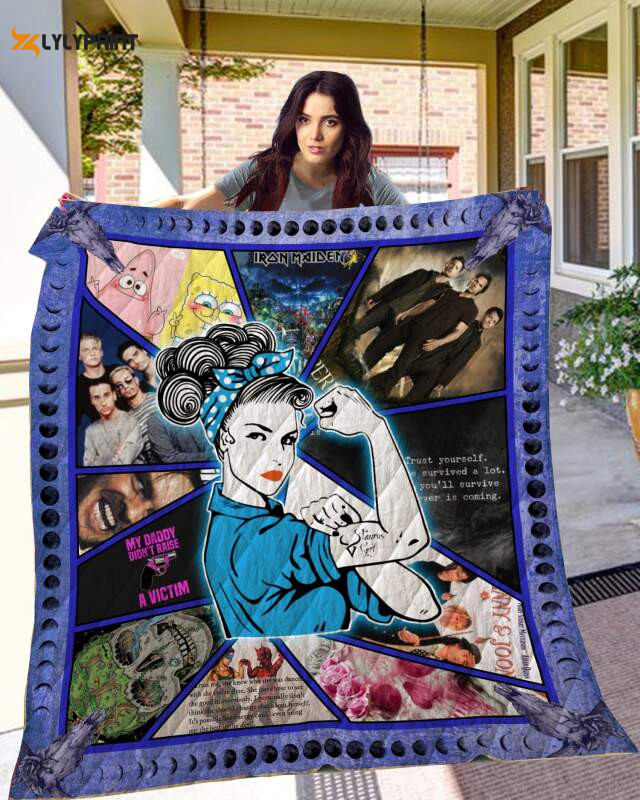 custom54 sabrina mantos 3d quilt blanket