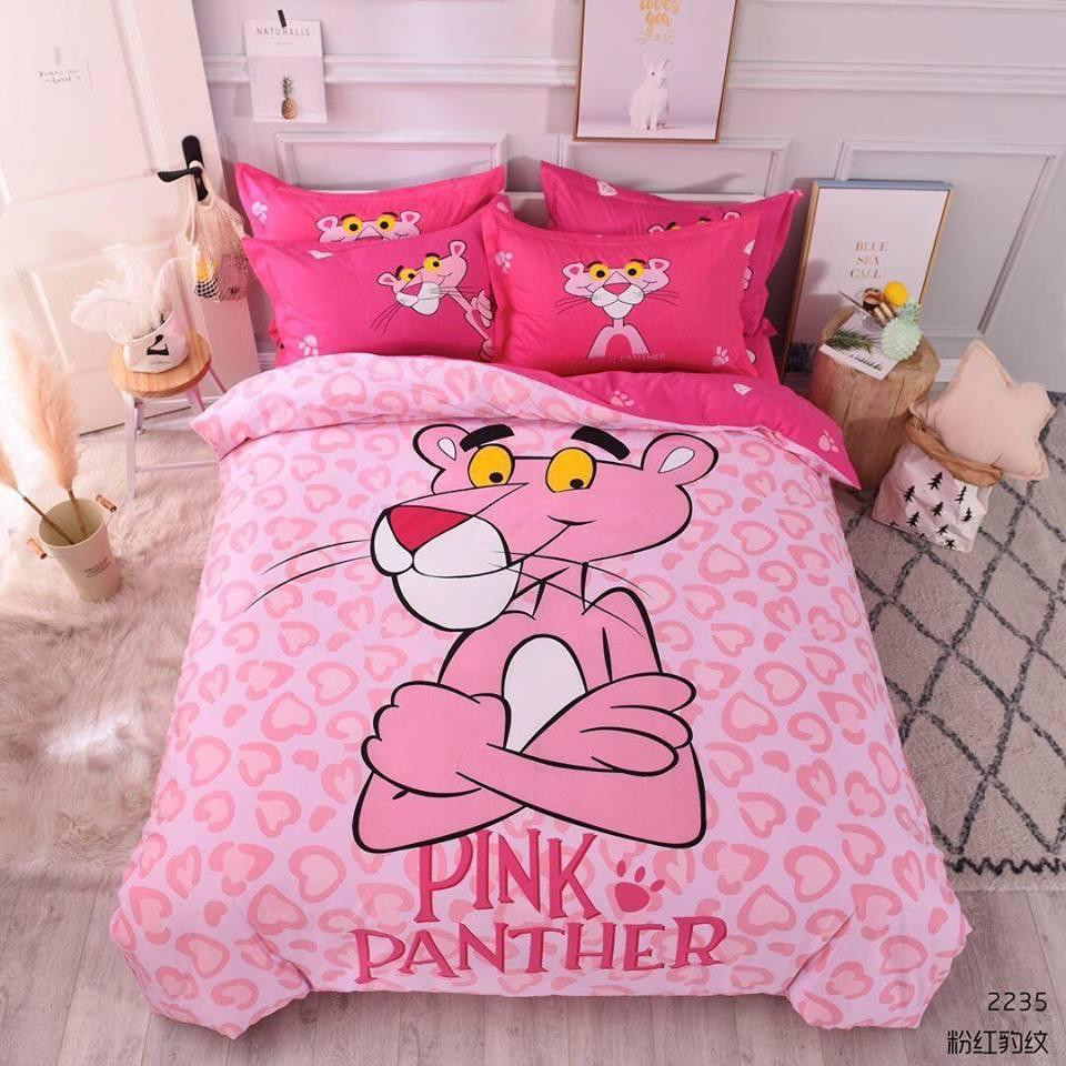 cute pink panther duvet cover bedroom sets comfortable bedding sets xv4dh