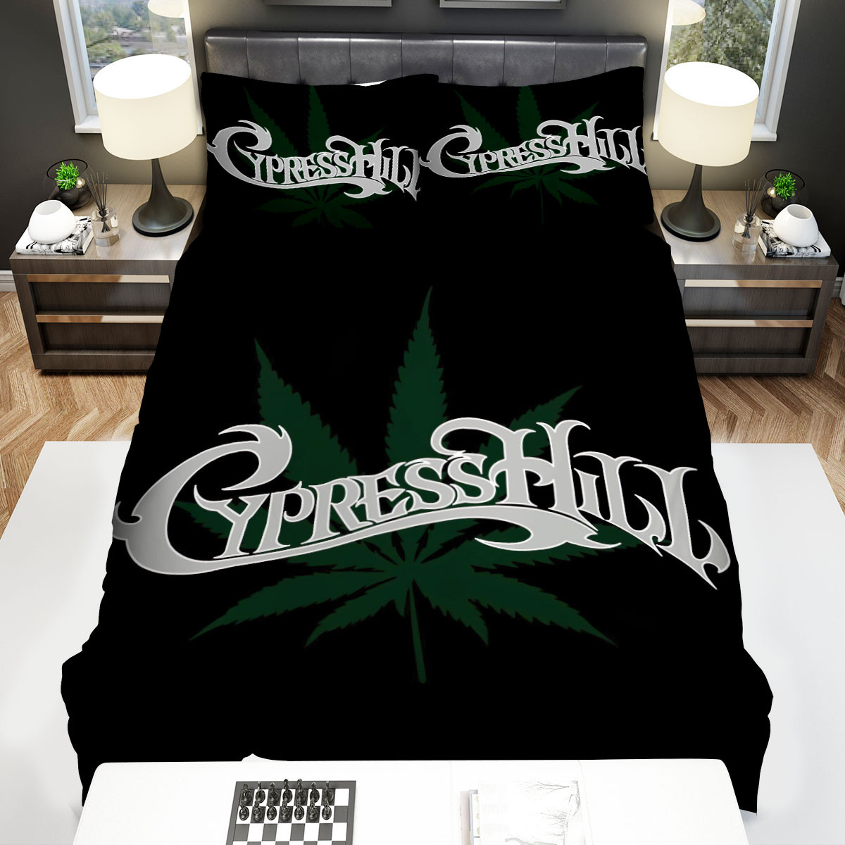 cypress hill logo art duvet cover bedroom sets comfortable bedding sets tp7e7