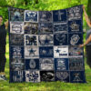 dallas cowboys 2 quilt blanket for fans home decor gift