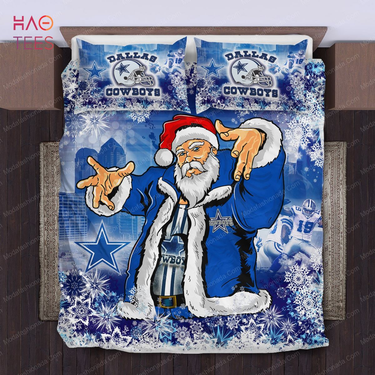 dallas cowboys christmas santa claus bedding sets 1 qMwPD