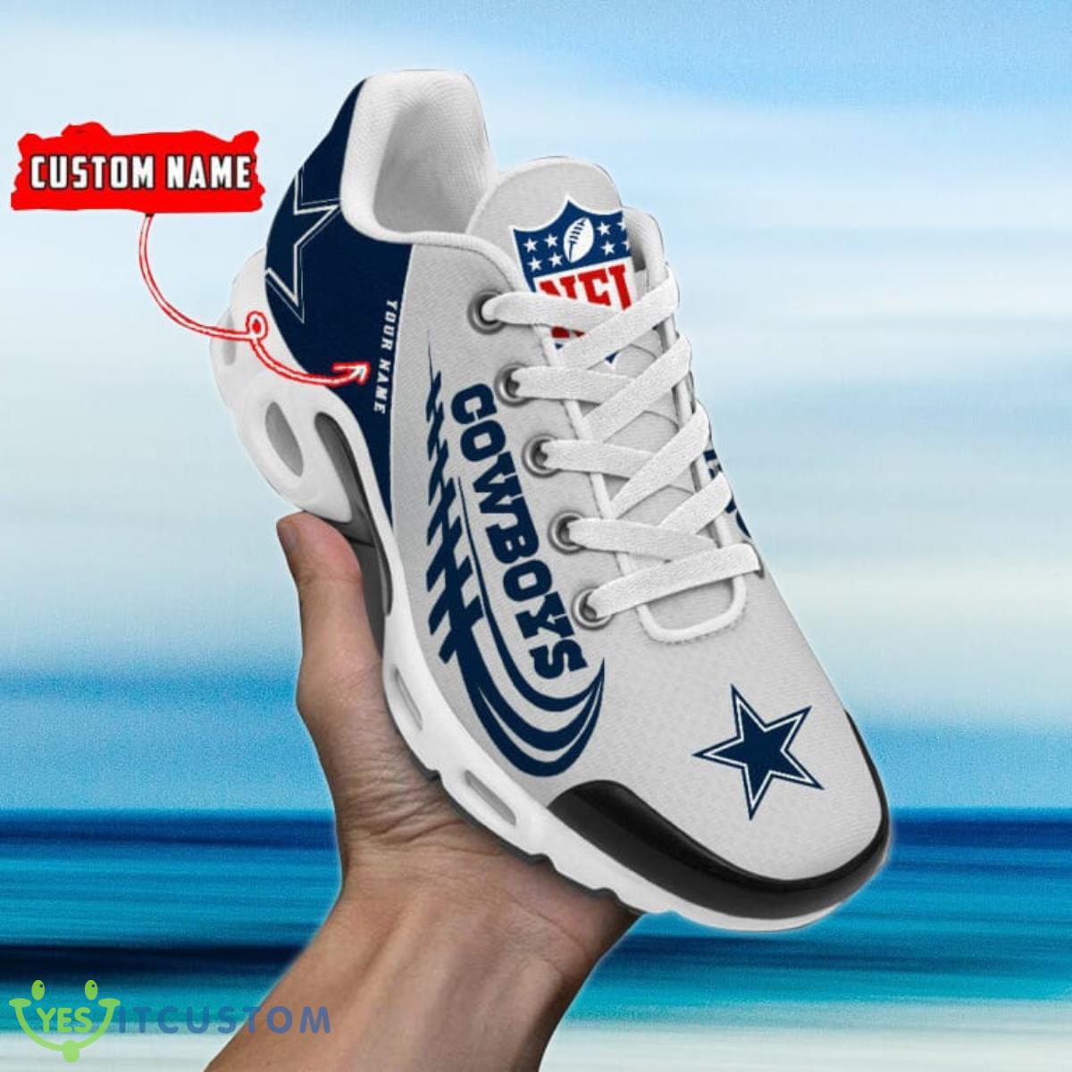 dallas cowboys custom name air cushion sports shoes