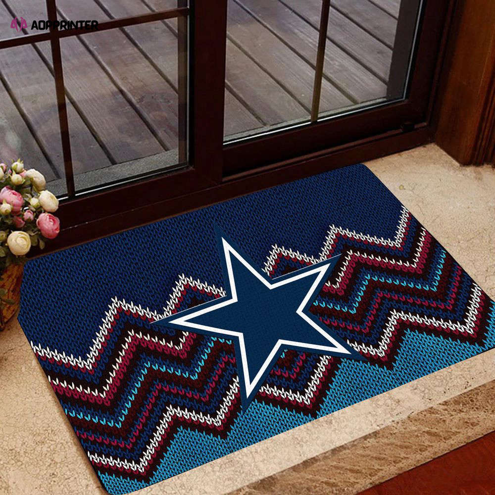 dallas cowboys doormat gift for home decor 1 3