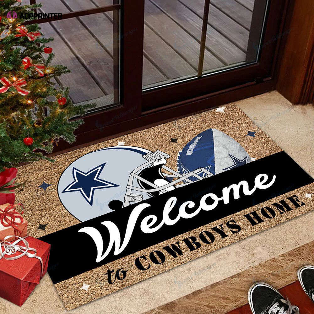 dallas cowboys doormat gift for home decor 1 6