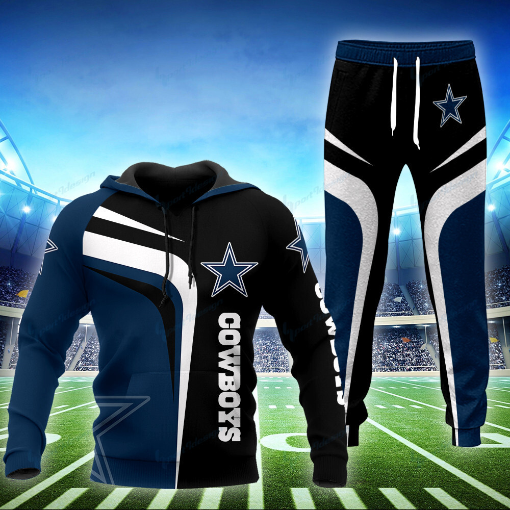 dallas cowboys hoodie and jogger set bg845 u4rzh