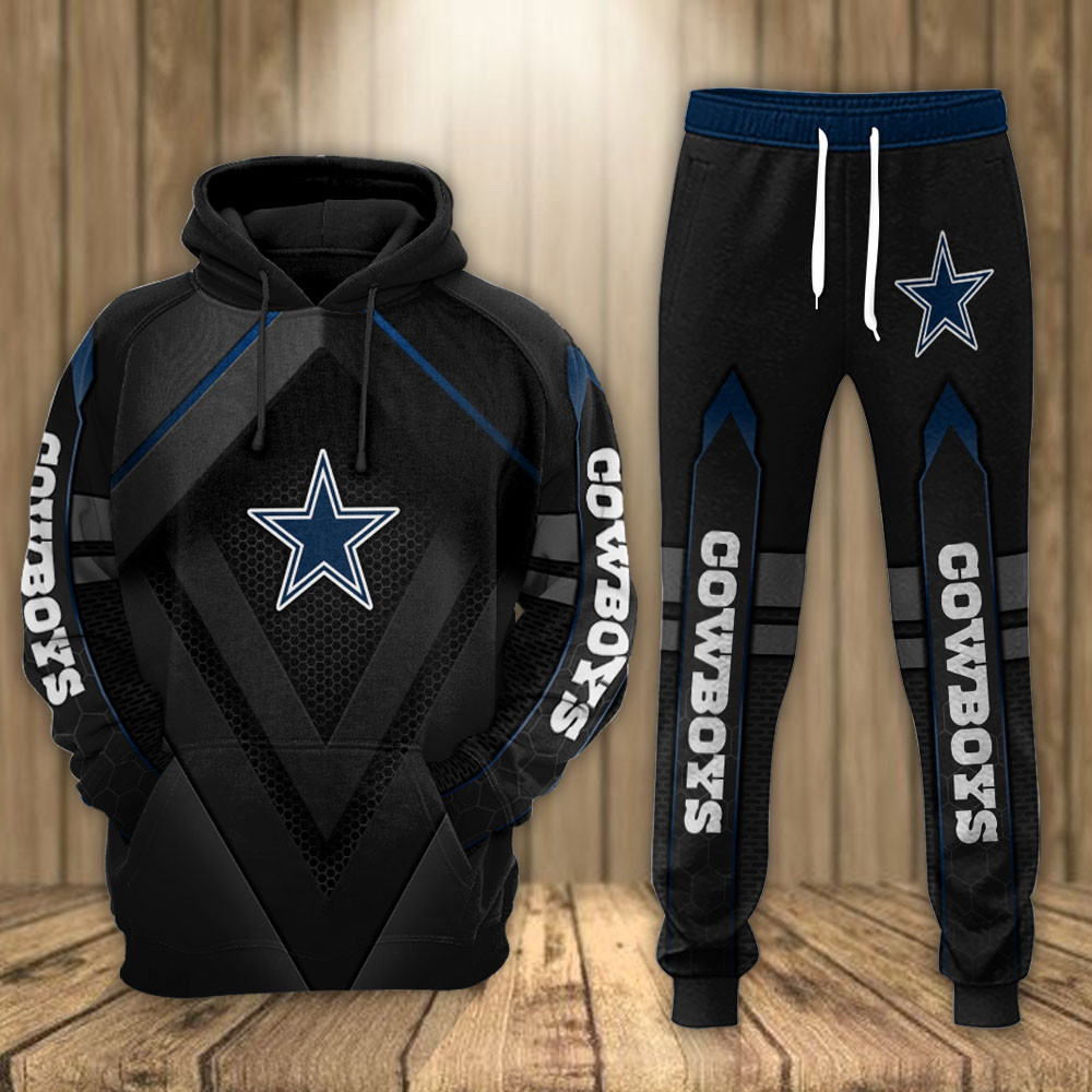 dallas cowboys limited hoodie jogger 722 n5tan