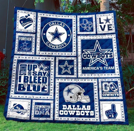 dallas cowboys premium quilt 56 oks6t