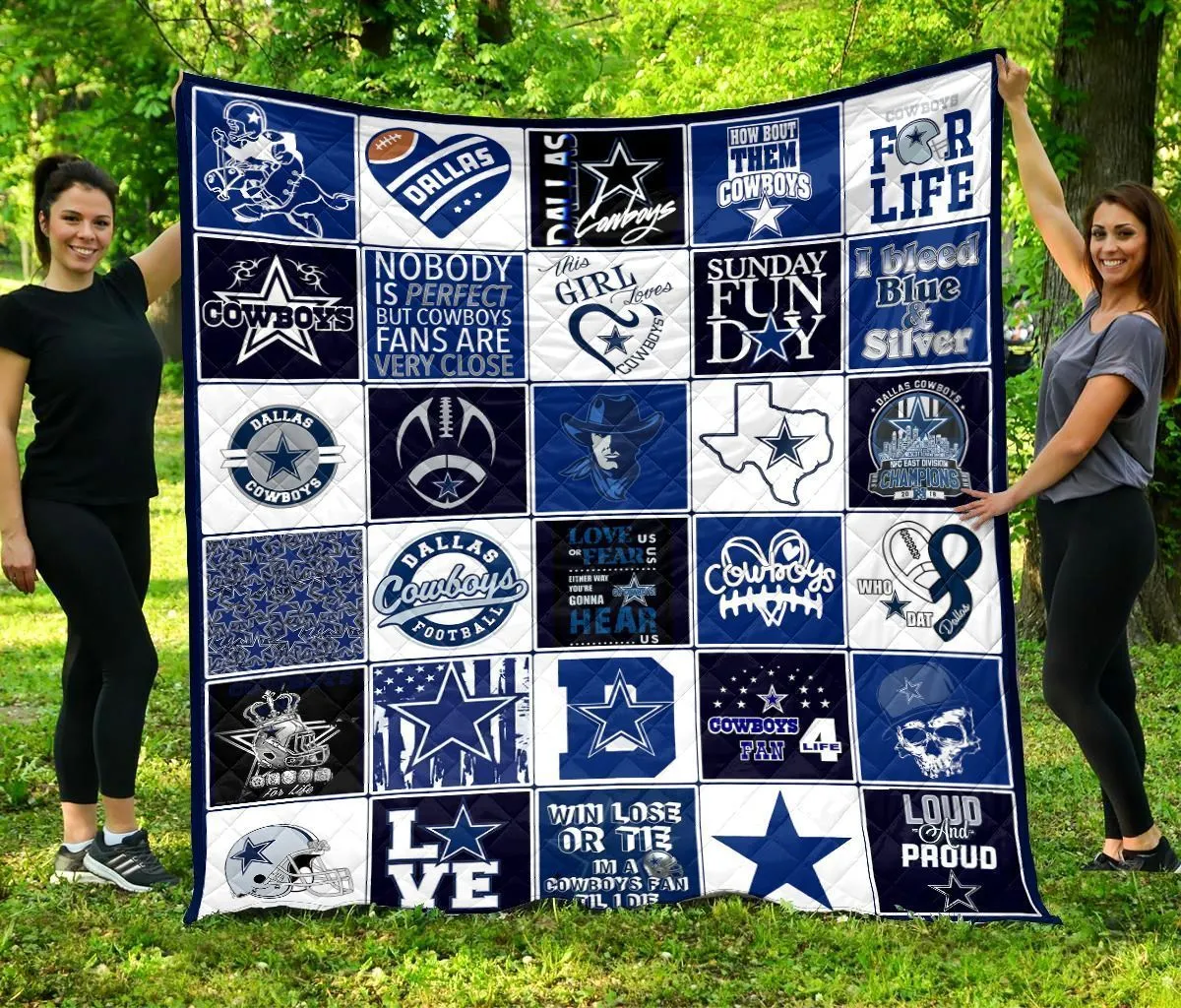 dallas cowboys premium quilt oehmp