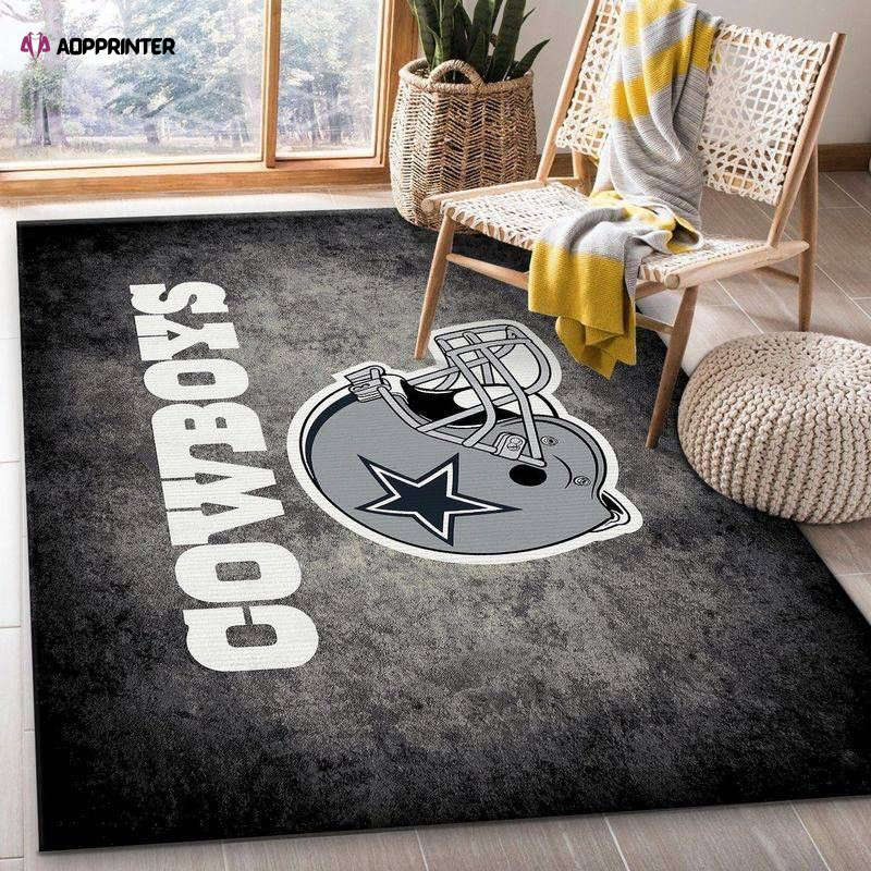 dallas cowboys rug living room floor decor fan gifts 164