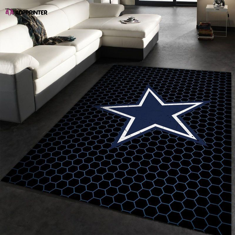 dallas cowboys rug living room floor decor fan gifts 209