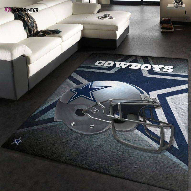 dallas cowboys rug living room floor decor fan gifts 216