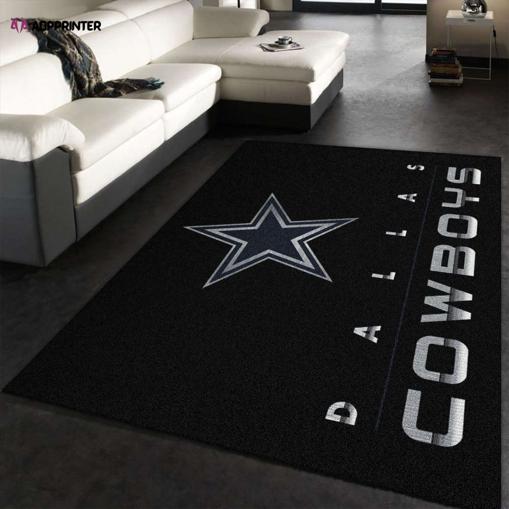 dallas cowboys rug living room floor decor fan gifts 251