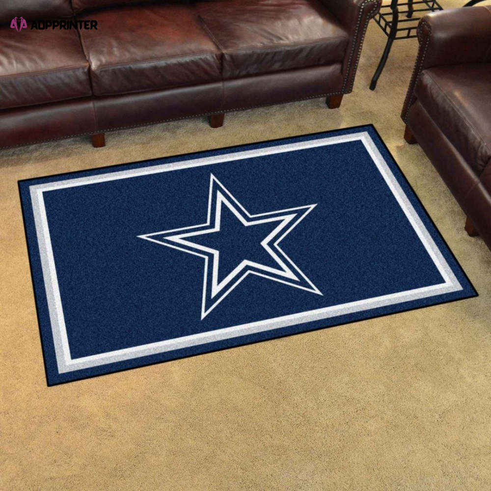 dallas cowboys rug living room floor decor fan gifts 254