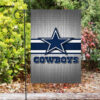 dallas cowboys star gray double sided printing garden flag home decor gifts