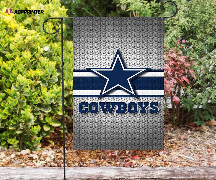 dallas cowboys star gray double sided printing garden flag home decor gifts