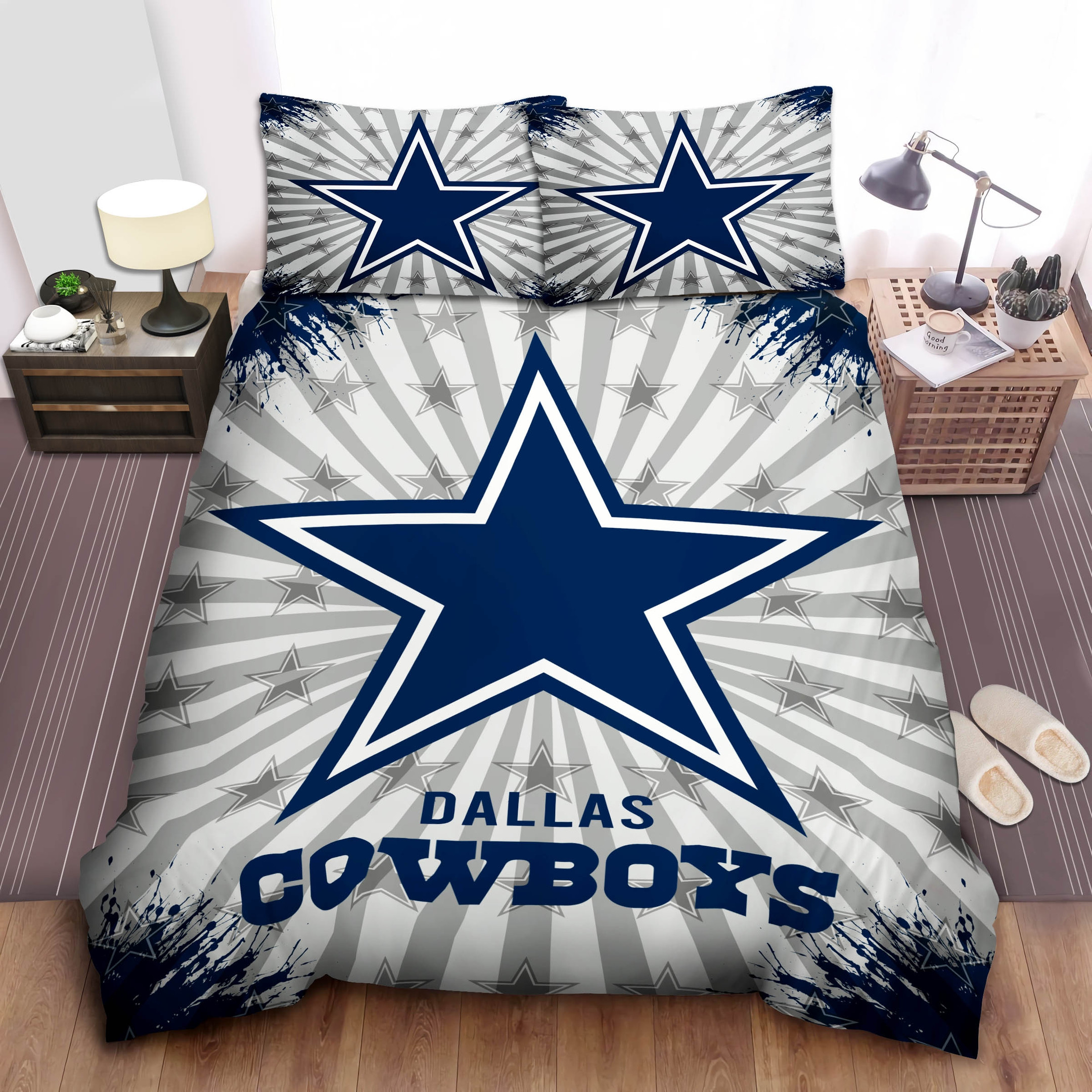 dallas cowboys star logo duvet cover bedroom sets comfortable bedding sets i5c84