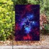 dallas cowboys star red blue thunder double sided printing garden flag home decor gifts