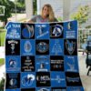 dallas mavericks 2 quilt blanket