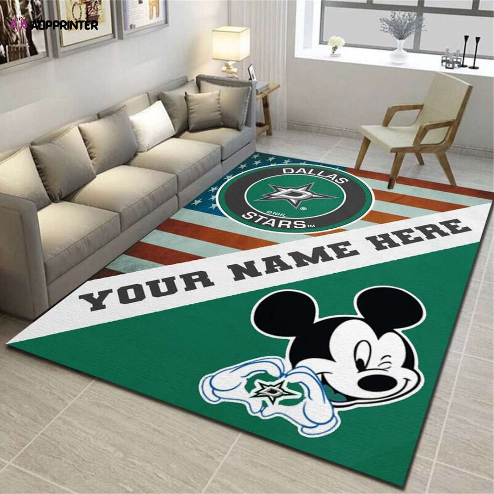 dallas stars rug living room floor decor fan gifts 24