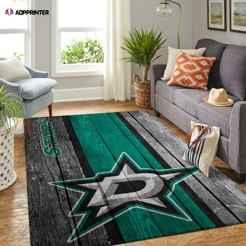 dallas stars rug living room floor decor fan gifts 6