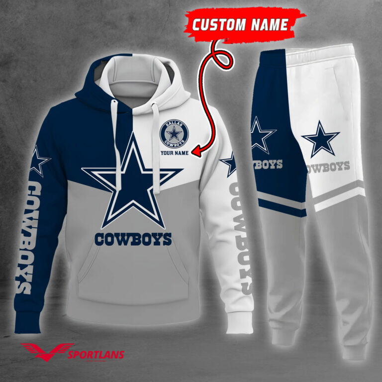 dallas cowboys nfl personalized combo hoodie and jogger tmhj11611009 jmiwwk8nnq