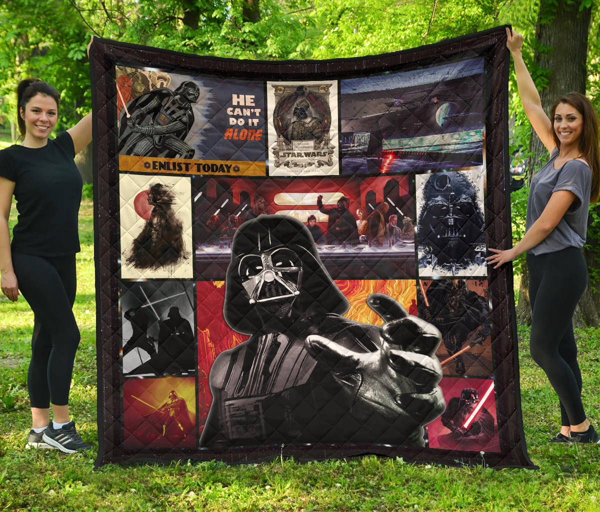 darth vader star wars premium quilt blanket movie home decor custom for fans 8fyp9