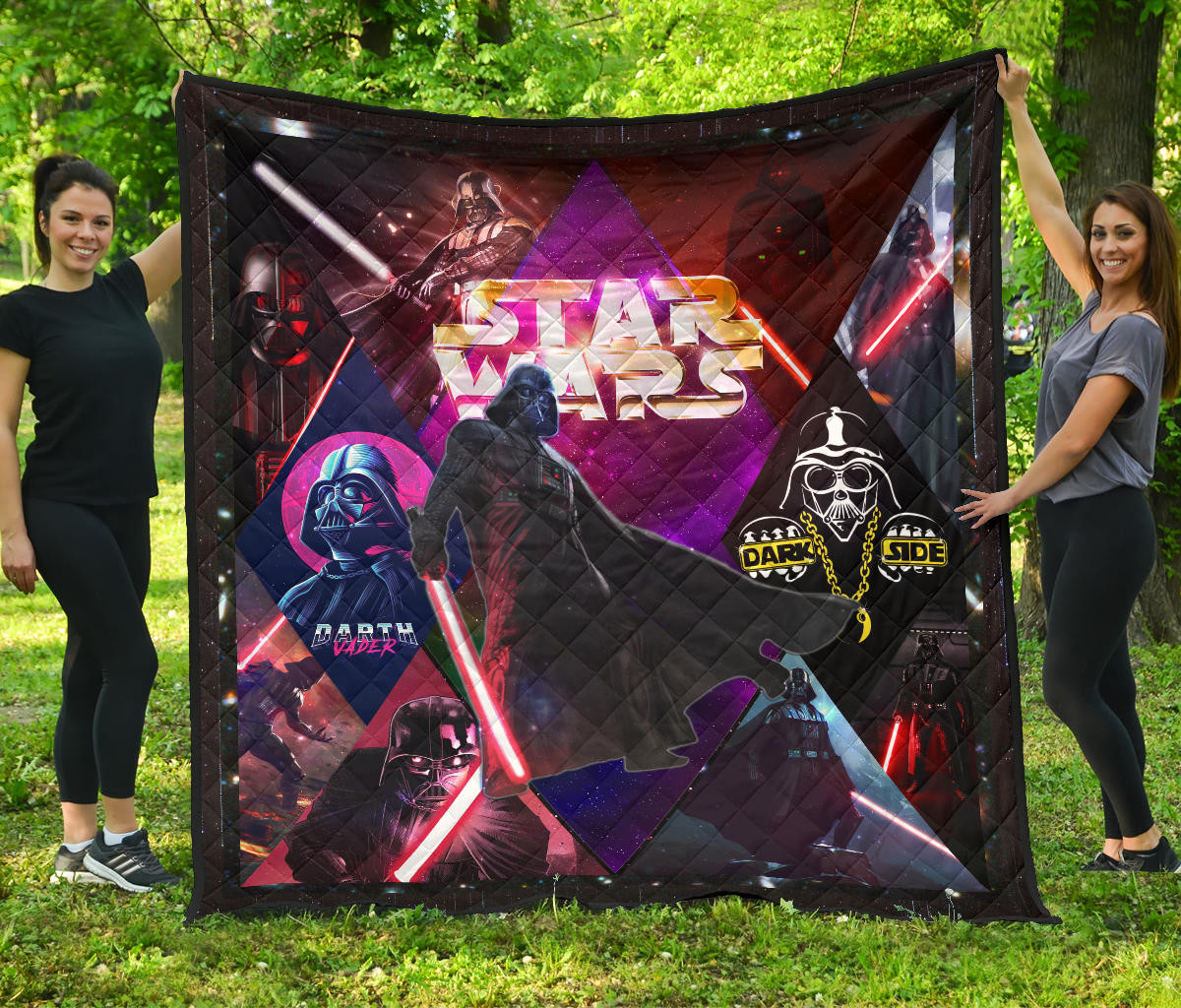 darth vader star wars premium quilt blanket movie home decor custom for fans 9uani