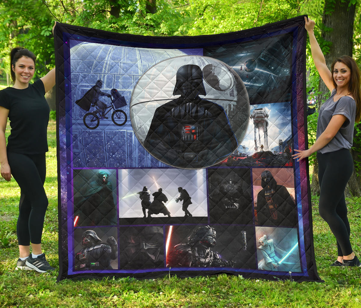 darth vader star wars premium quilt blanket movie home decor custom for fans sv6li