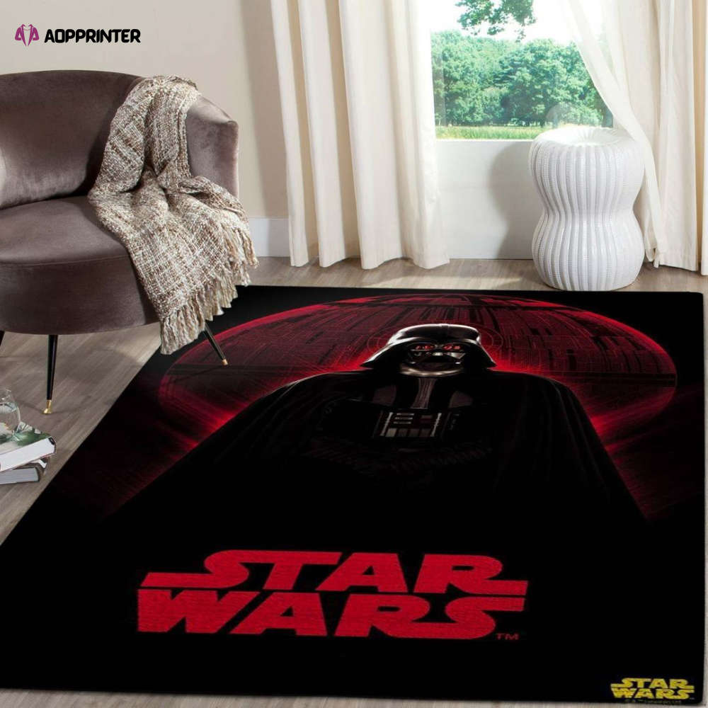 darth vader star wars rug living room floor decor fan gifts 3