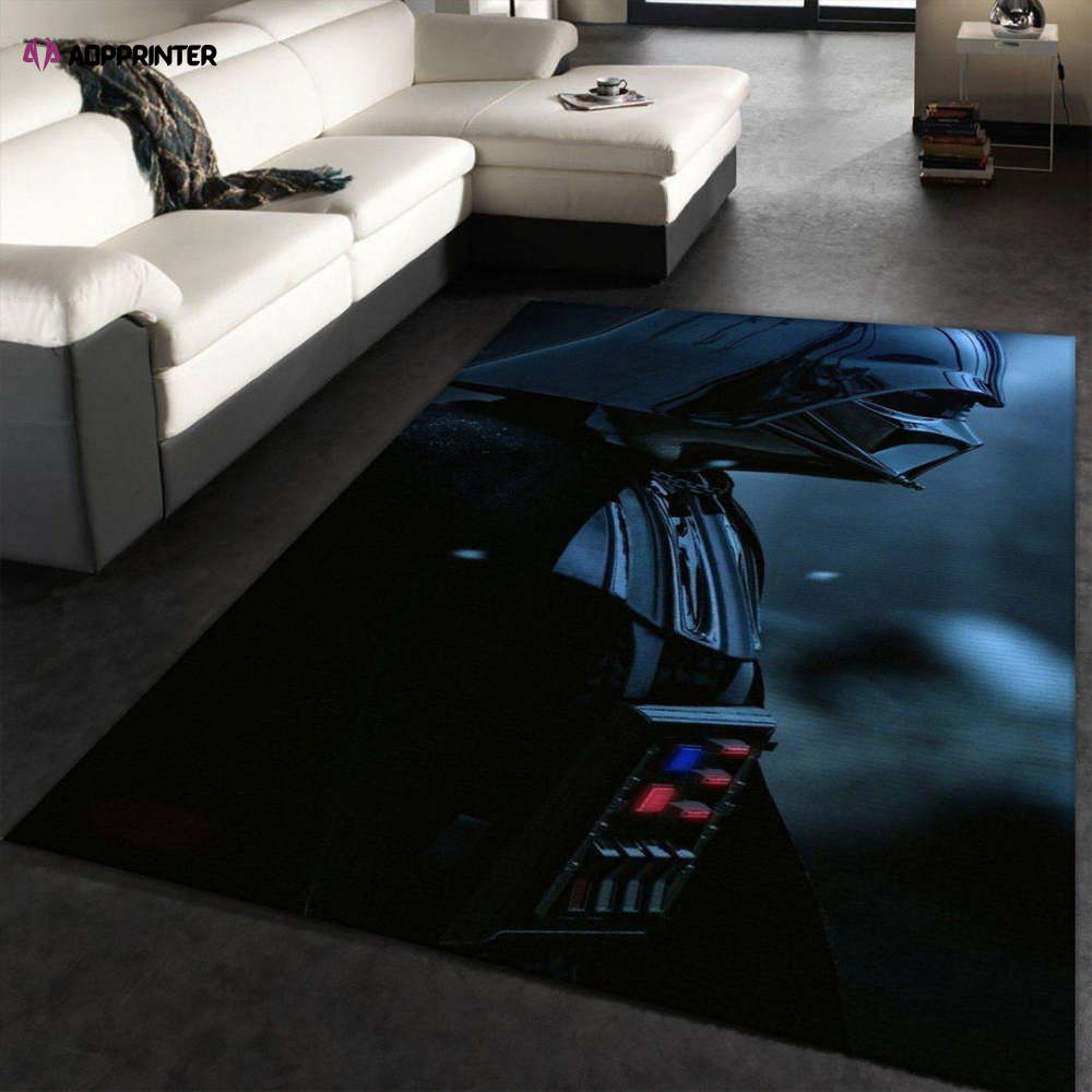 darth vader star wars rug living room floor decor fan gifts