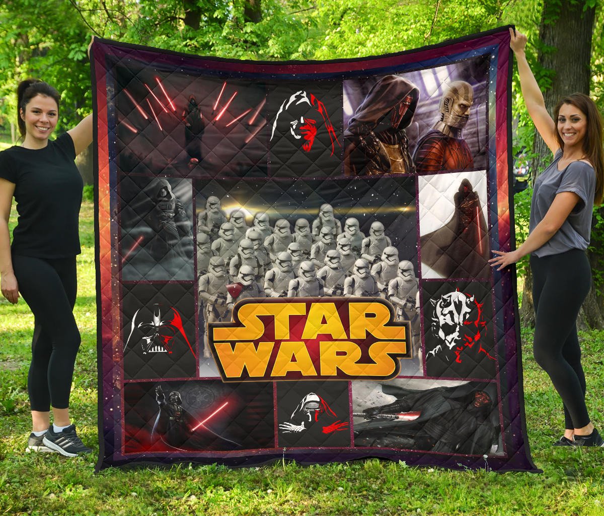 darth vader villians star wars premium quilt blanket movie home decor custom for fans bvca0