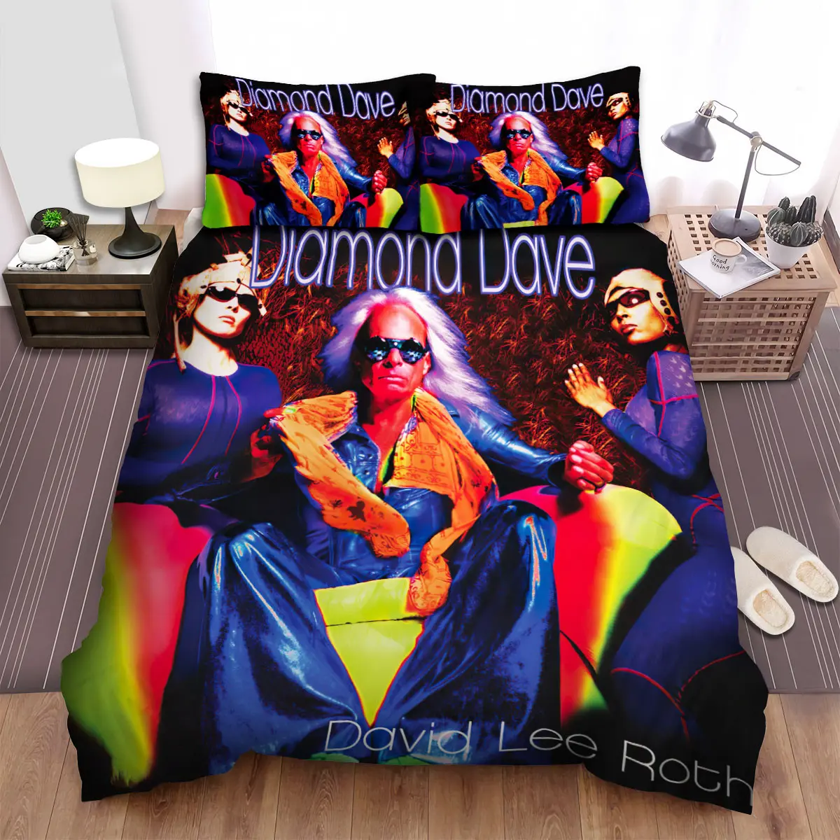 david lee roth diamond dave bed sheets spread comforter duvet cover bedding sets 725bw