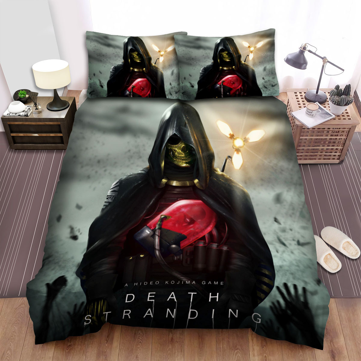 death stranding higgs monaghan solo poster bed sheets spread duvet cover bedding sets lwbx9