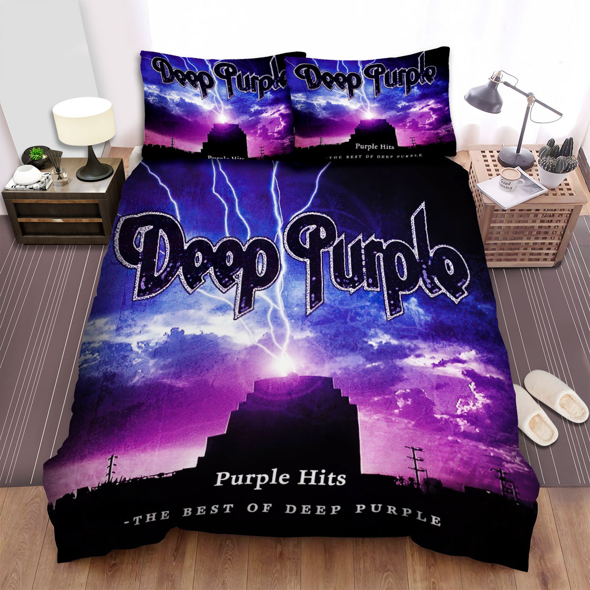 deep purple purple hits the best of deep purple album cover bed sheets spread comforter duvet cover bedding sets 3rwqe