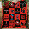 delaware state hornets quilt blanket for fans home decor gift