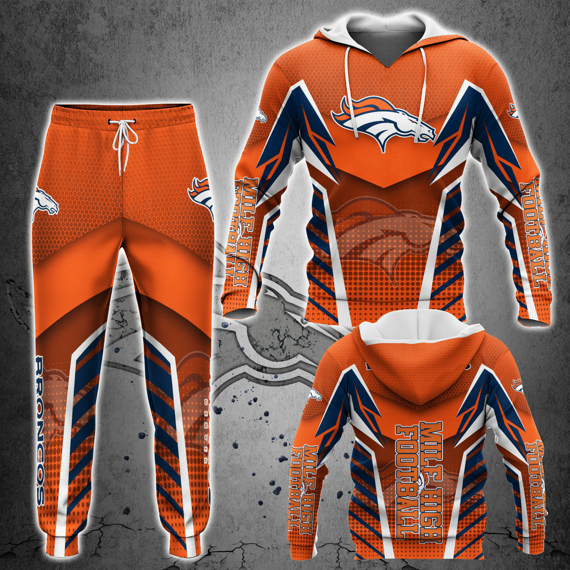 denver broncos nfl hoodie and joggers new collection for sports fans na25196 3gp9pacdka