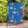 detroit lions mickey mouse double sided printing garden flag home decor gifts 1